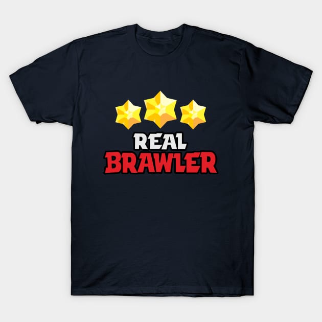 Real Brawler T-Shirt by Marshallpro